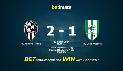 FK Admira Praha gegen FK Loko Vltavin Vorhersage, Quoten und Wetttipps 29.03.2024