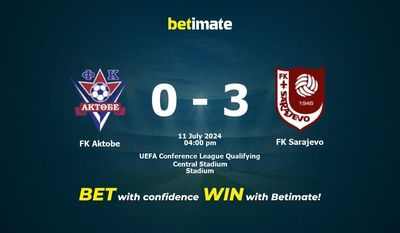 FK Aktobe vs. FK Sarajevo – Prognose, Quoten und Wetttipps – 11.07.2024
