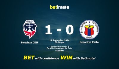 Fortaleza CEIF gegen Deportivo Pasto Vorhersage, Quoten und Wetttipps 14.09.2024