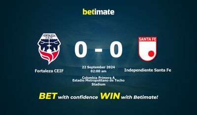 Fortaleza CEIF gegen Independiente Santa Fe Vorhersage, Quoten und Wetttipps 22.09.2024