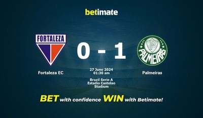 Fortaleza EC vs. Palmeiras – Vorhersage, Quoten und Wetttipps 27.06.2024