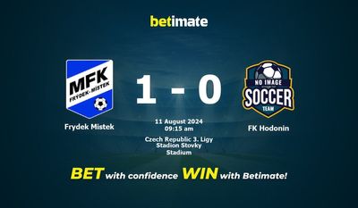Frydek Mistek vs. FK Hodonin – Vorhersage, Quoten und Wetttipps – 11.08.2024