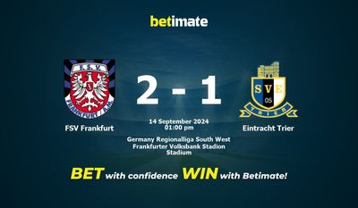 FSV Frankfurt vs. Eintracht Trier Vorhersage, Quoten & Wetttipps 14.09.2024