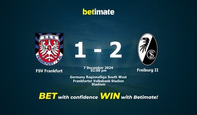 FSV Frankfurt vs. Freiburg II Prognose, Quoten & Wetttipps 12.07.2024