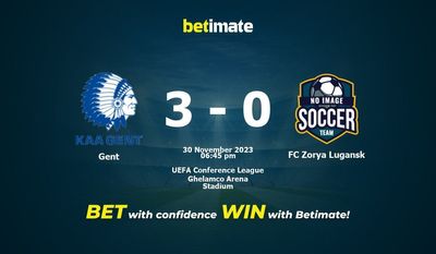 Gent gegen FC Zorya Lugansk Vorhersage, Quoten und Wetttipps 30.11.2023
