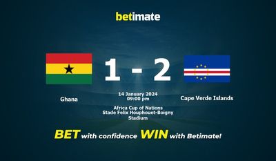 Vorhersage, Quoten und Wetttipps für Ghana gegen Kapverdische Inseln, 14.01.2024