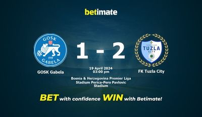 GOSK Gabela gegen FK Tuzla City Vorhersage, Quoten und Wetttipps 19.04.2024