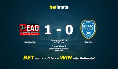 Guingamp vs. Troyes – Vorhersage, Quoten und Wetttipps 16.08.2024