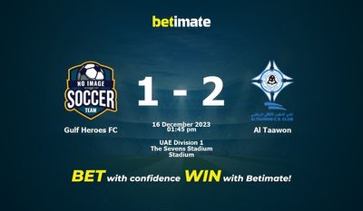 Gulf Heroes FC vs. Al Taawon Vorhersage, Quoten & Wett-Tipps 16.12.2023