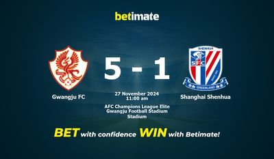 Gwangju FC gegen Shanghai Shenhua Vorhersage, Quoten und Wetttipps 27.11.2024