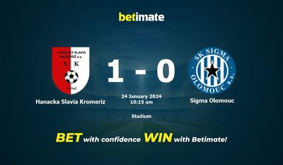 Hanacka Slavia Kromeriz gegen Sigma Olomouc Vorhersage, Quoten und Wetttipps 24.01.2024