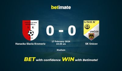 Hanacka Slavia Kromeriz gegen SK Unicov Vorhersage, Quoten und Wetttipps 17.02.2024