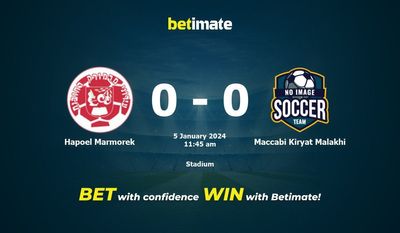 Hapoel Marmorek vs. Maccabi Kiryat Malakhi Vorhersage, Quoten und Wetttipps 01.05.2024