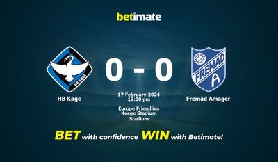 HB Køge vs. Fremad Amager Vorhersage, Quoten und Wetttipps 17.02.2024