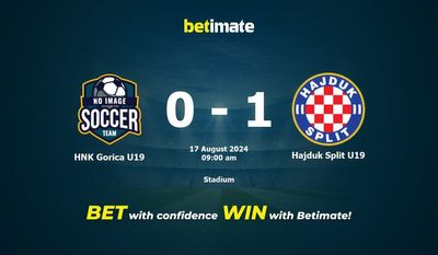 HNK Gorica U19 gegen Hajduk Split U19 Vorhersage, Quoten und Wetttipps 17.08.2024