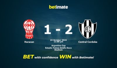 Huracan vs. Central Cordoba – Vorhersage, Quoten und Wetttipps 24.10.2024