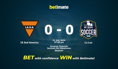 IA Sud America vs. La Luz – Vorhersage, Quoten und Wetttipps 21.07.2024