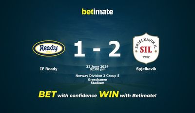 IF Ready vs. Spjelkavik Vorhersage, Quoten und Wetttipps 22.06.2024