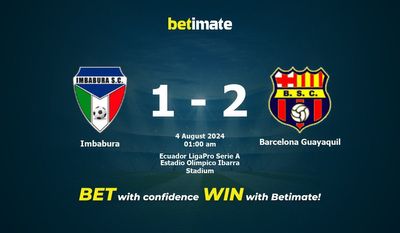 Imbabura vs. Barcelona Guayaquil – Vorhersage, Quoten und Wetttipps 08.04.2024