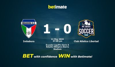 Imbabura vs. Club Atletico Libertad Vorhersage, Quoten und Wetttipps 05.11.2024