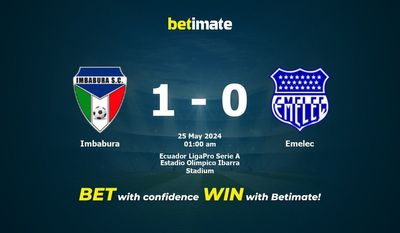 Imbabura vs. Emelec Vorhersage, Quoten und Wetttipps 25.05.2024