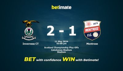Inverness CT vs. Montrose Vorhersage, Quoten und Wetttipps 05.11.2024