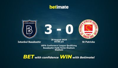 Istanbul Basaksehir vs. St. Patricks Vorhersage, Quoten und Wetttipps 28.08.2024