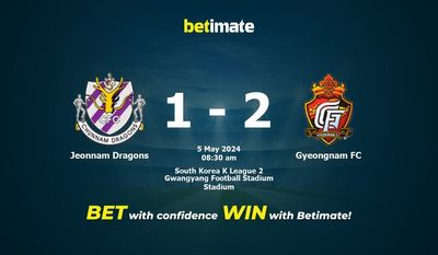 Jeonnam Dragons gegen Gyeongnam FC Vorhersage, Quoten und Wetttipps 05.05.2024