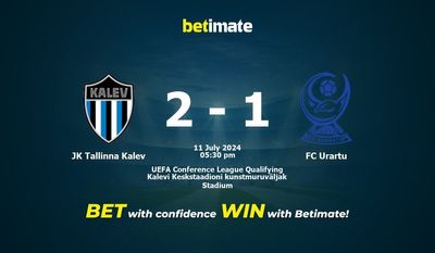 JK Tallinna Kalev vs. FC Urartu – Vorhersage, Quoten und Wetttipps – 11.07.2024