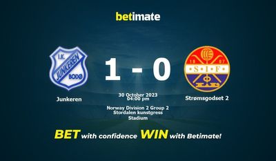 Junkeren vs. Strømsgodset 2 Vorhersage, Quoten & Wetttipps 30.10.2023
