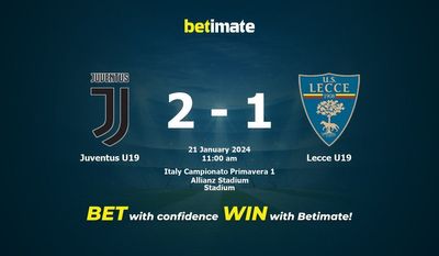 Juventus U19 gegen Lecce U19 Vorhersage, Quoten und Wetttipps 21.01.2024