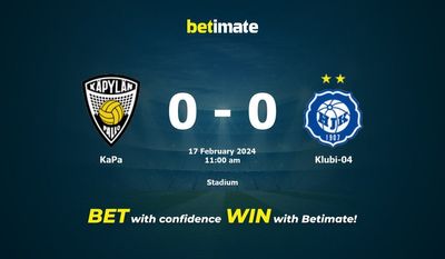 KaPa vs. Klubi-04 Vorhersage, Quoten und Wetttipps 17.02.2024