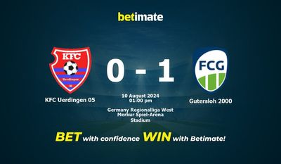 KFC Uerdingen 05 gegen Gütersloh 2000 Vorhersage, Quoten & Wetttipps 08.10.2024