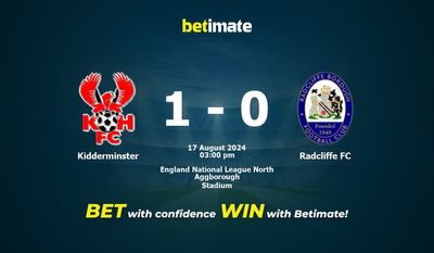 Kidderminster vs. Radcliffe FC – Vorhersage, Quoten und Wetttipps 17.08.2024