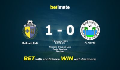 Kolkheti Poti vs. FC Gareji Vorhersage, Quoten und Wetttipps 16.03.2025