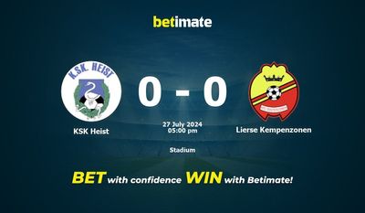 KSK Heist vs. Lierse Kempenzonen Vorhersage, Quoten & Wetttipps 27.07.2024