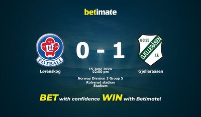 Lørenskog vs. Gjelleraasen – Vorhersage, Quoten und Wetttipps – 15.06.2024
