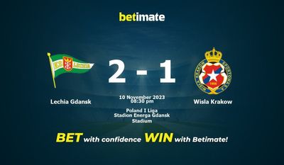 Vorhersage, Quoten und Wetttipps für Lechia Gdansk gegen Wisla Krakau, 10.11.2023