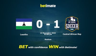 Lesotho vs. Zentralafrikanische Republik – Vorhersage, Quoten und Wetttipps 14.11.2024
