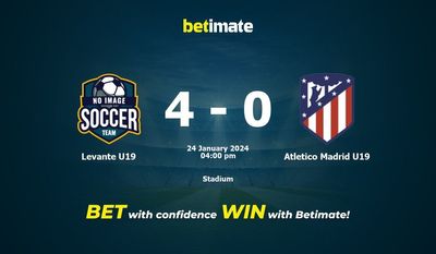 Levante U19 gegen Atletico Madrid U19 Vorhersage, Quoten und Wetttipps 24.01.2024