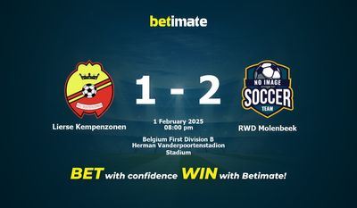 Lierse Kempenzonen vs. RWD Molenbeek Vorhersage, Quoten & Wetttipps 02.01.2025
