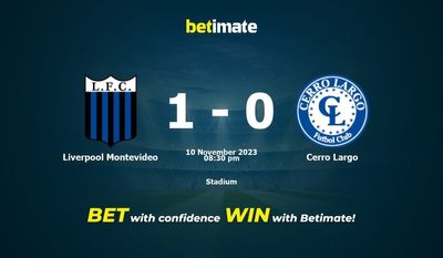 Vorhersage, Quoten und Wetttipps für Liverpool Montevideo gegen Cerro Largo, 10.11.2023