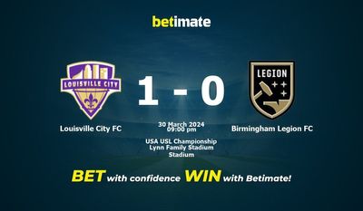Louisville City FC gegen Birmingham Legion FC Vorhersage, Quoten und Wetttipps 30.03.2024