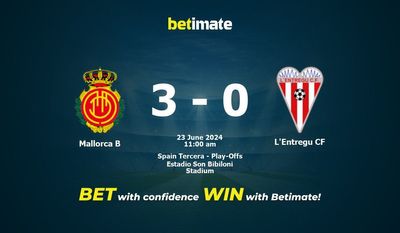 Mallorca B vs. L'Entregu CF Vorhersage, Quoten und Wetttipps 23.06.2024