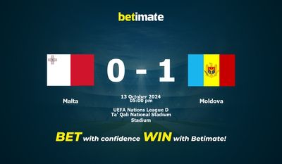 Malta vs. Moldawien – Vorhersage, Quoten und Wetttipps – 13.10.2024