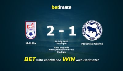 Melipilla vs. Provincial Osorno Vorhersage, Quoten und Wetttipps 20.07.2025