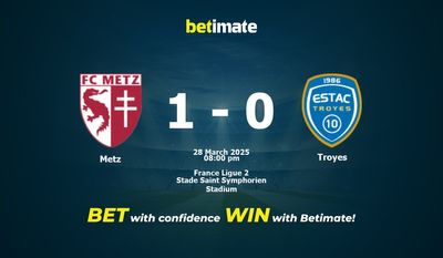 Metz vs. Troyes – Vorhersage, Quoten & Wett-Tipps 28.03.2025