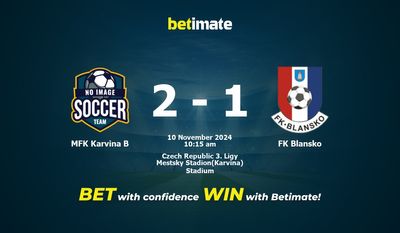 MFK Karvina B gegen FK Blansko Vorhersage, Quoten und Wetttipps 11.10.2024
