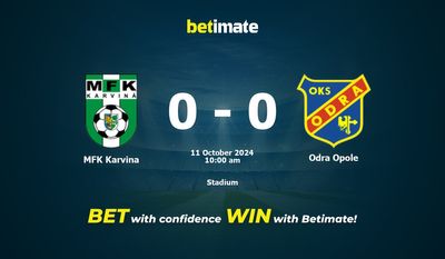 MFK Karvina gegen Odra Opole Vorhersage, Quoten und Wetttipps 10.11.2024