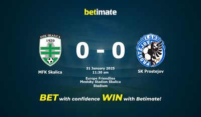 MFK Skalica gegen SK Prostejov Vorhersage, Quoten und Wetttipps 31.01.2025